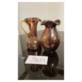 Vintage Maestri Vetrai Amber Brown Tortoise Shell Vintage Maestri Vetrai Amber Brown Tortoise Shell