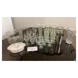Anchor Hocking Star of David EAPC flower vase, Anchor Hocking Star of David EAPC flower vase,