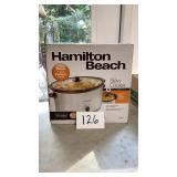 New in box Hamilton beach slow cooker New in box Hamilton beach slow cooker