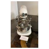 KitchenAid stand mixer with a bowl and KitchenAid stand mixer with a bowl and