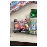 Soap and scrub,bubble bulbs, wrapping Soap and scrub,bubble bulbs, wrapping