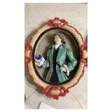 Porcelain dolls, porcelain wall art,lamp,costume Porcelain dolls, porcelain wall art,lamp,costume