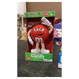 M&m dispenser, fiber optic angel M&m dispenser, fiber optic angel