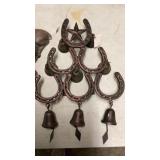 Horseshoe decor, deer statues Horseshoe decor, deer statues