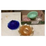 Cobalt blue dish, 2 Anchor hocking fire king, Cobalt blue dish, 2 Anchor hocking fire king,