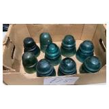 Glass insulators Glass insulators