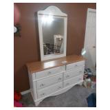 Chest of drawers with mirror 56x18x32 Chest of drawers with mirror 56x18x32
