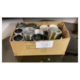 10 tumblers and three coffee mugs 10 tumblers and three coffee mugs
