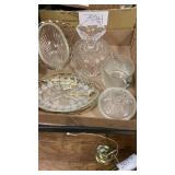 Set of crystal looking glasses 5 piece set Set of crystal looking glasses 5 piece set