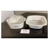 Corningware Dutch oven forecourt with no lid and Corningware Dutch oven forecourt with no lid and