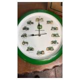 John deer clock, moment in time vintage clock, John deer clock, moment in time vintage clock,