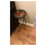 Round side table, footrest/side table Round side table, footrest/side table