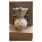 Vintage Brazil made flower vase, vase hand blown Vintage Brazil made flower vase, vase hand blown