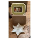 Nana picture frame, glass star shaped bowl rustic Nana picture frame, glass star shaped bowl rustic