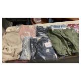 Womans clothing in tote Womans clothing in tote