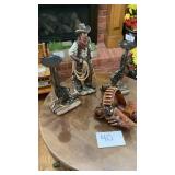Cowboy, six shooter candle holders decor Cowboy, six shooter candle holders decor