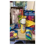 Cleaning supplies-new gloves, new bag of nonstick Cleaning supplies-new gloves, new bag of nonstick