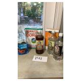 Box of cleaning supplies- new box of Borax and Box of cleaning supplies- new box of Borax and