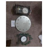 Horse and barn mirror clock, wall clock , Horse and barn mirror clock, wall clock ,