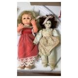 Two vintage dolls Two vintage dolls