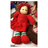 4 crocheted dolls 4 crocheted dolls