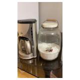 Coffe maker, pitchers,cleaning supplies Coffe maker, pitchers,cleaning supplies