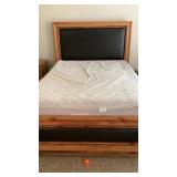 Full size bed frame with mattresses Full size bed frame with mattresses