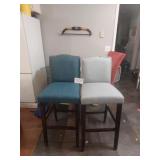 Barstools 44in to top of back Barstools 44in to top of back