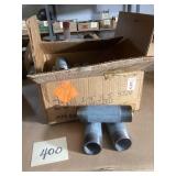 25 Galvanized Pipe Nipples, 1-1/4 x 5 In.