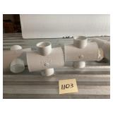 10 Lasco PVC Cross Fittings