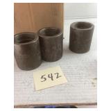 Metal Pipe Fittings Set Including Sleeves and Elbo