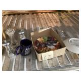 Dog Plates and Assorted Items
