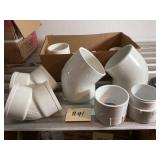 10 PVC Pipe Fittings, Various Sizes