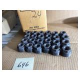 24 Black Pipe Bushings, 1-1/4ï¿½ï¿½ x 1/2ï¿½ï¿½
