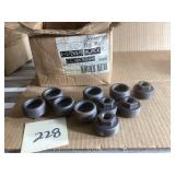 25 Black 1-1/2 x 3/8 Inch Hex Bushings