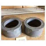 PVC Reducers and Assorted Gaskets Lot