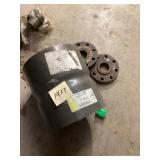 PVC Coupling Socket and Steel Flanges