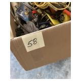 Box Lot of Assorted Tools and Supplies
