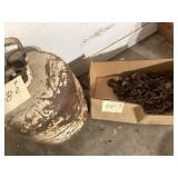 Propane Tank and Heavy-Duty Chain Lot