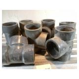 7 LASCO PVC Tee Fittings