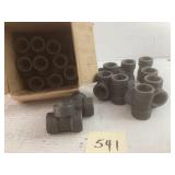 20 Cast Iron 1/4 Inch Tees
