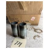 21 Galvanized Nipples, 1-1/2ï¿½ x 4ï¿½