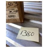 108 Black Hex Bushings by Billco