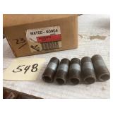 23 Matco-Norca 1/2 x 2 Pipe Nipples