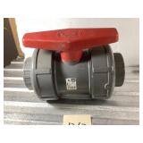 Spears CPVC Ball Valve with Red Handle
