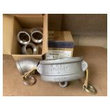 Dixon 4-Inch Cap & Smith-Cooper Couplings