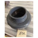 Gray PVC Schedule 80 Union Fitting