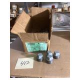 18 Galvanized 1-1/4 Inch Plugs