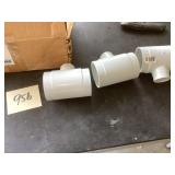 12 PVC Reducing Tees, 2x2x1