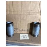 2-Inch by 5-Inch Galvanized Nipples